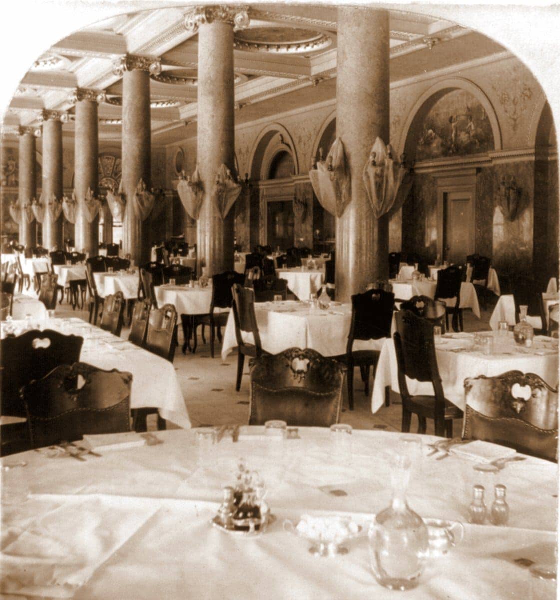 Victorian etiquette for men: 129 important rules every gentleman was supposed to follow in 1889 6 Dining Room, Planters Hotel, St. Louis, Mo. 1897