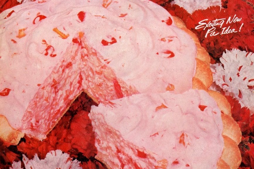Vintage 1950s Fluffy Fruit Pie recipe