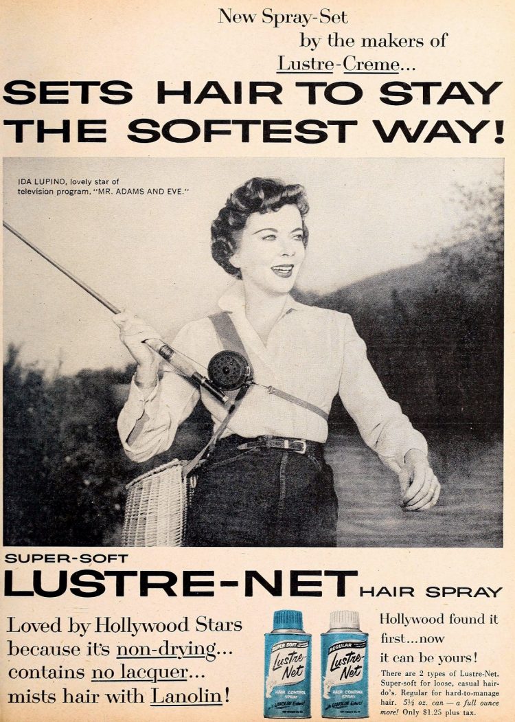 1950s hairspray brands See the most popular styling products they used