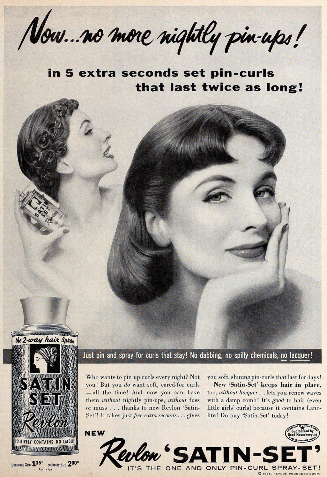 1950s hairspray brands See the most popular styling products they used