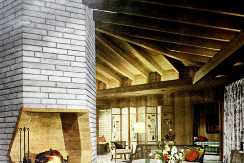 Vintage 1950s hexagonal living room (3)