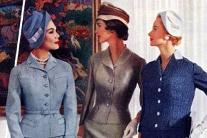 Vintage 1950s suits for women
