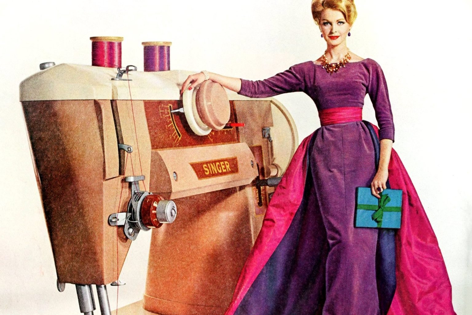 1960s sewing machines made zigzags, embroidery, fancy stitches & more
