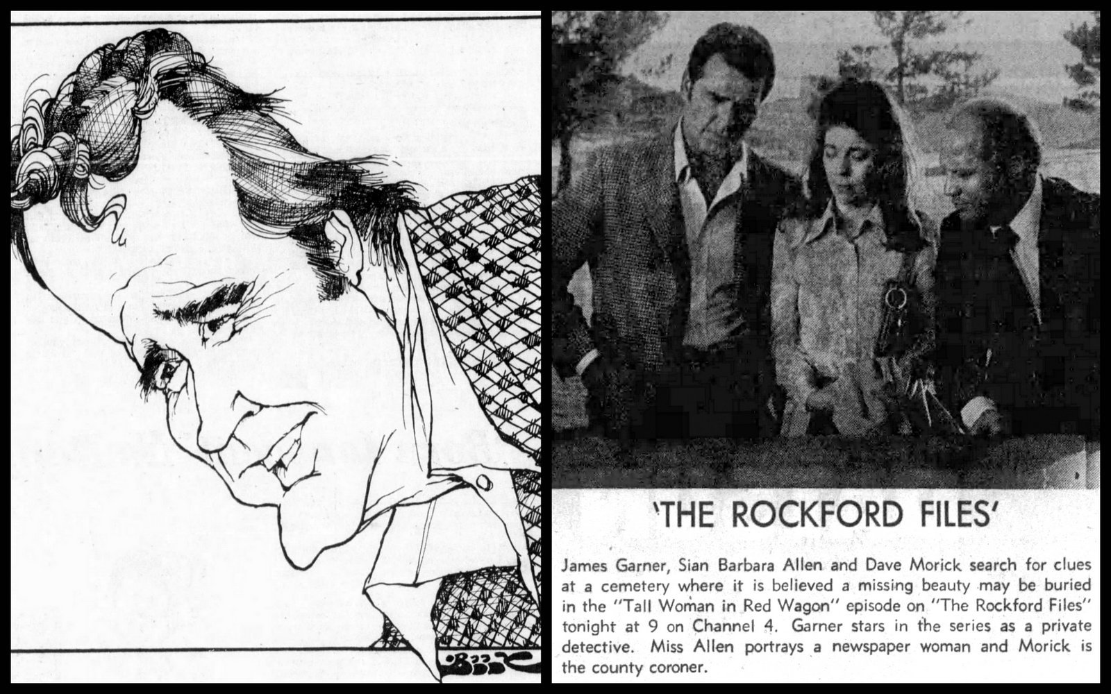 The Rockford Files: Inside the smart, character-driven detective hit of the 1970s (plus reboot rumors!) 7 Vintage 1970s Rockford Files newspaper stories via ClickAmericana com