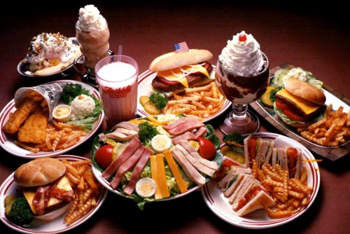 Vintage 1970s restaurants