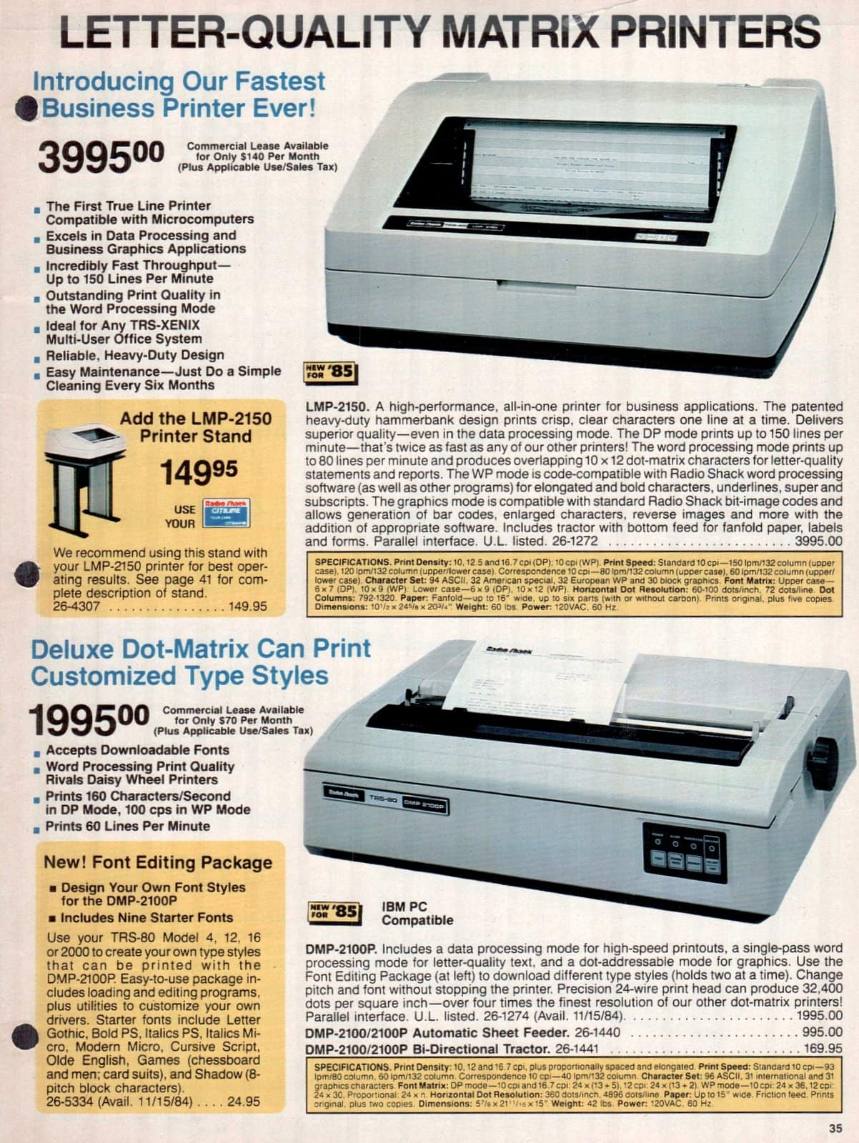 Remember vintage dot matrix printers like these from the 70s & 80s