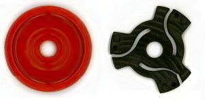Record Spindle Insert Remember 45 rpm record inserts? See a bunch of those little spindle ...