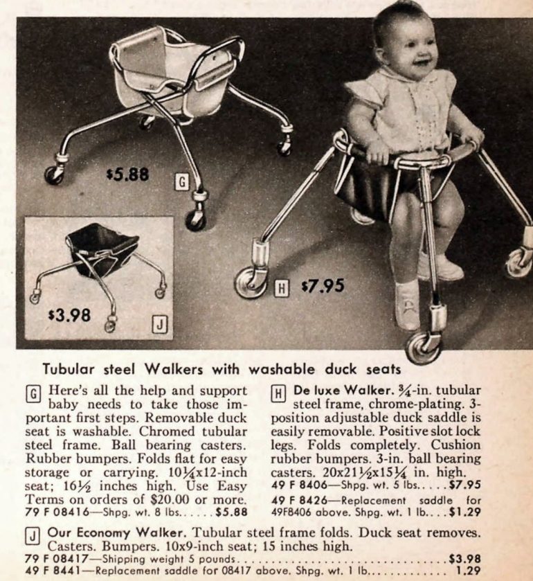 Vintage baby gear from the 1950s Playpens strollers more Click Americana