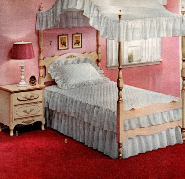70 beautiful vintage canopy beds from the 1970s Click Americana