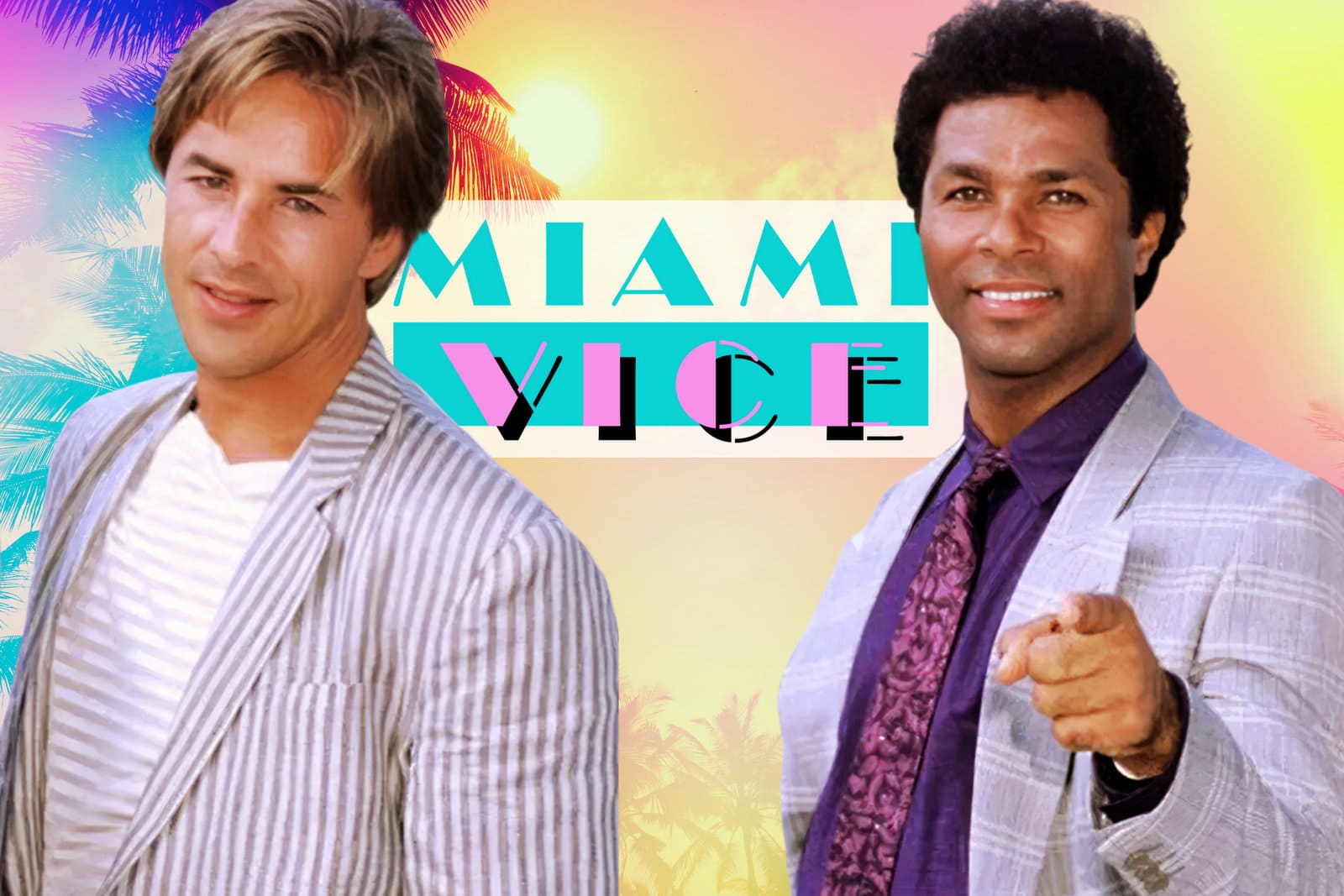 Miami Vice Tv Show Crockett And Tubbs Return In Iconic Style