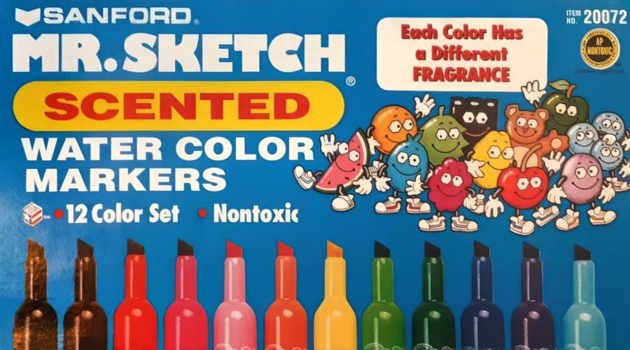 Remember these colorful vintage magic markers & felttip pens from the