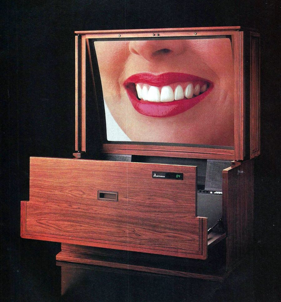 See what 'big screen TV' used to mean in the 20th century Click Americana