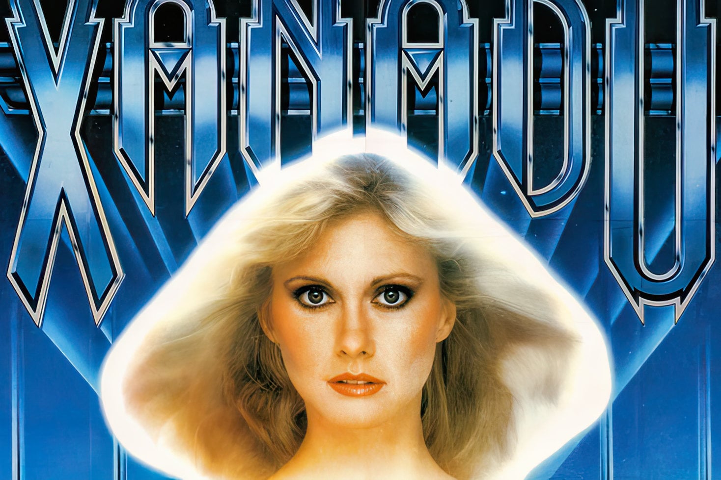 Vintage 80s Xanadu movie poster at ClickAmericana com