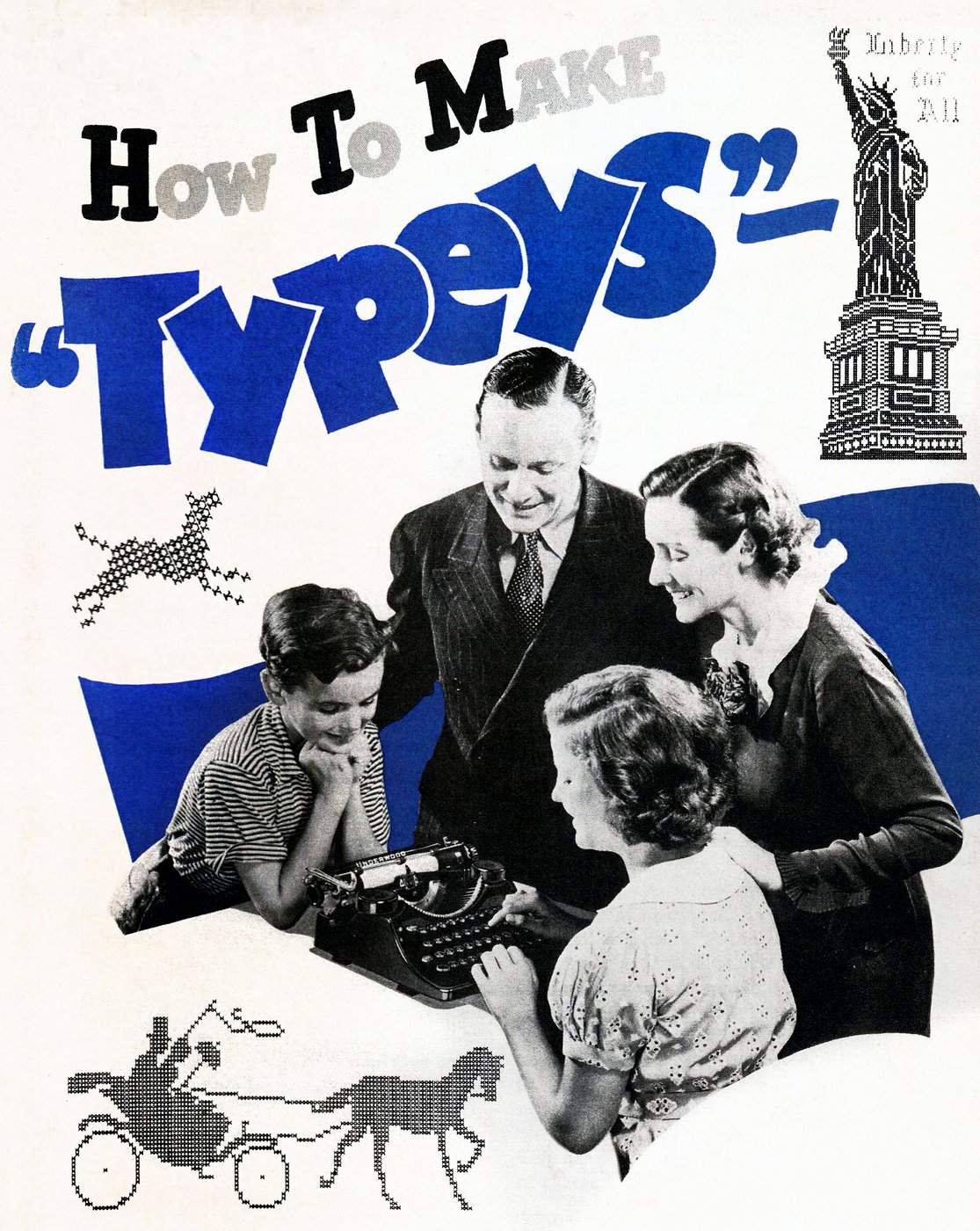 Vintage ASCII art from the 1930s: Typeys, made with old manual ...