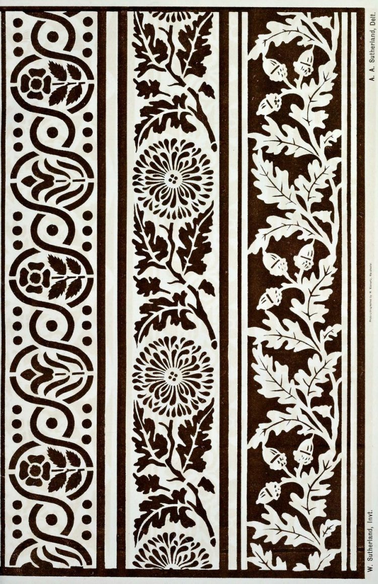 40 classic vintage stencil designs you can download & use - Click Americana