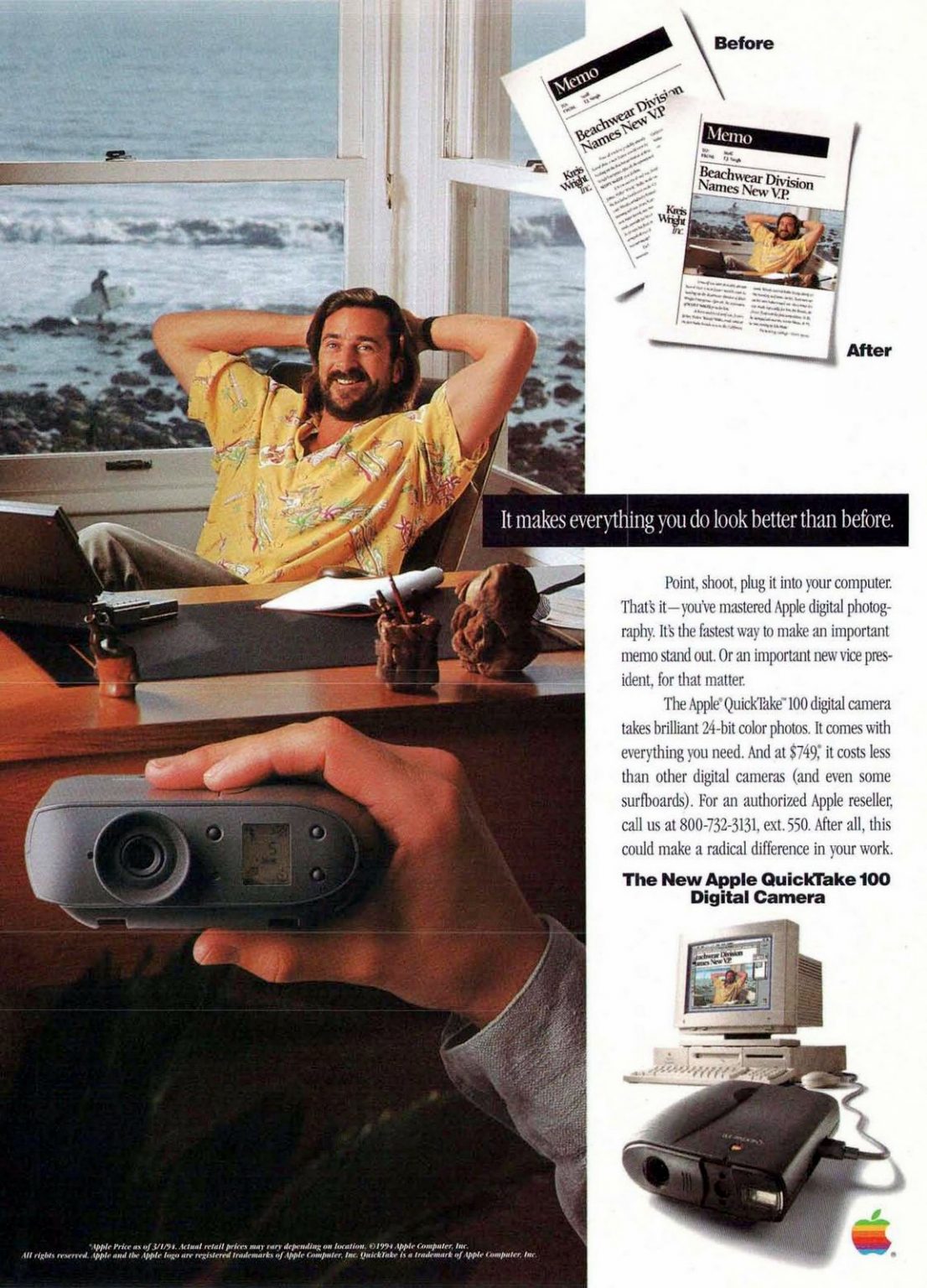Apple's QuickTake digital camera was super cool in the 90s - Click