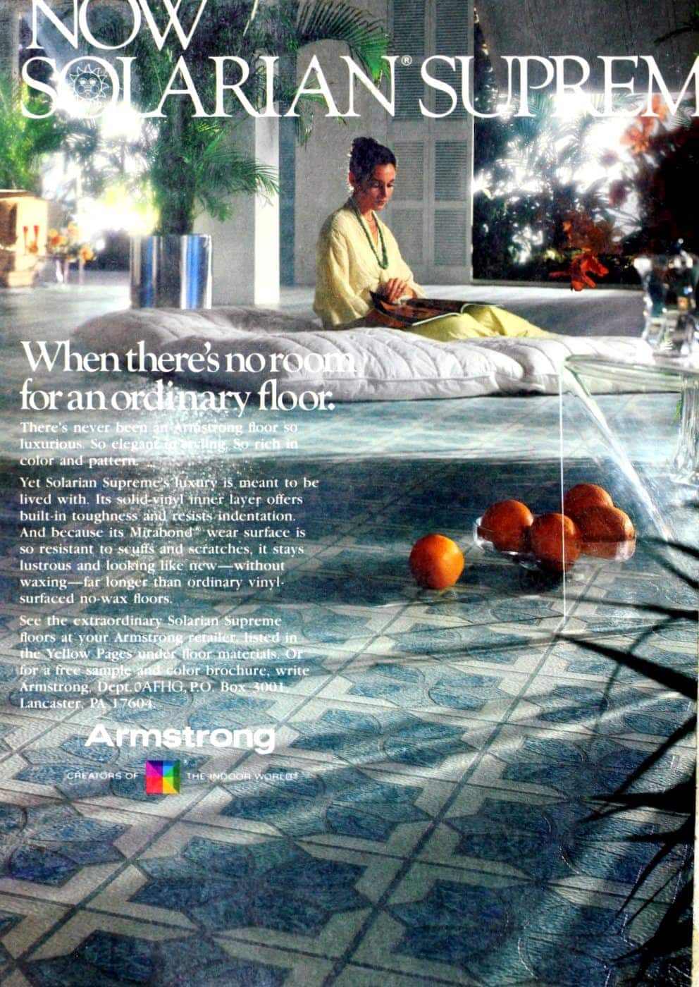 Vintage Armstrong vinyl flooring from 70s and 80s - From ClickAmericana com (4)