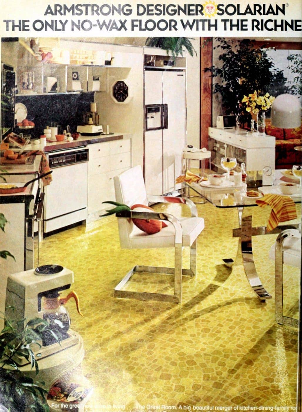 Vintage Armstrong vinyl flooring from 70s and 80s - From ClickAmericana com (7)