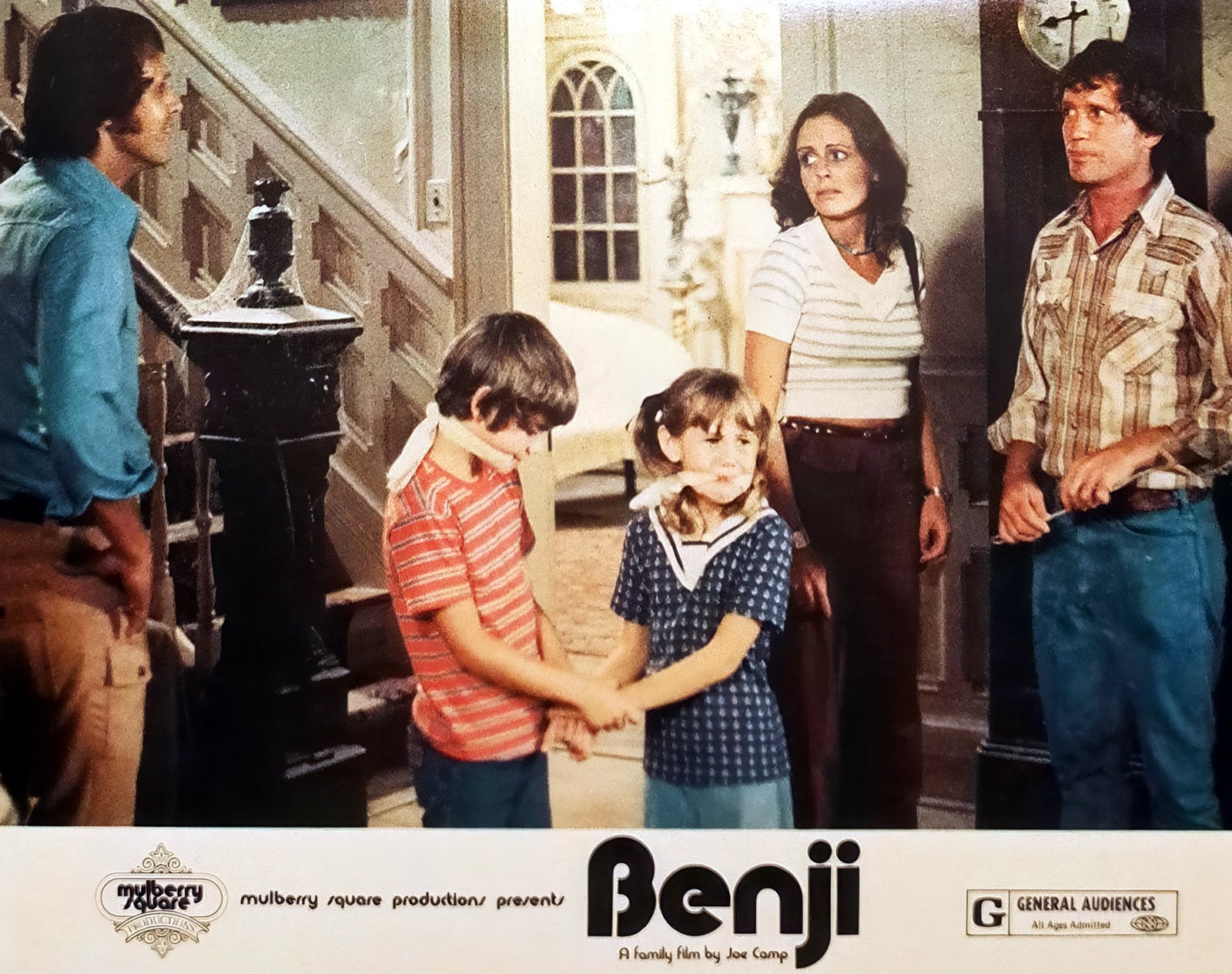 Benji movie magic: How a stray dog stole America's heart in the 1970s 5 Vintage Benji movie scene 1970s lobby card (4) via ClickAmericana com