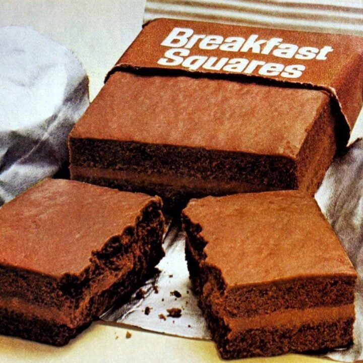 Vintage Breakfast Squares - General Mills 1974