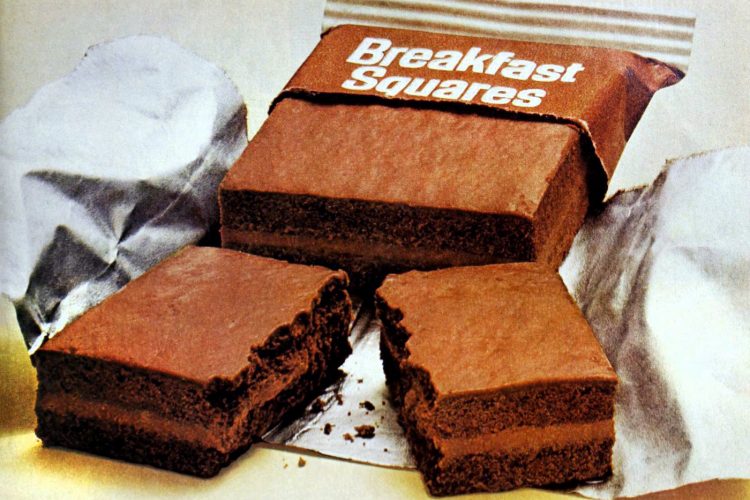 Vintage Breakfast Squares The sweet frosted bars that General Mills