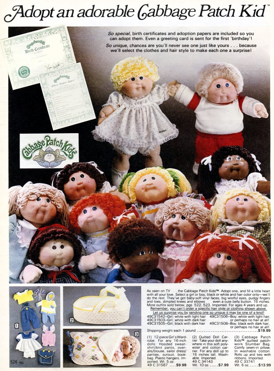 Cabbage Patch Kids: In 1983, the incredibly popular dolls were a riot ...