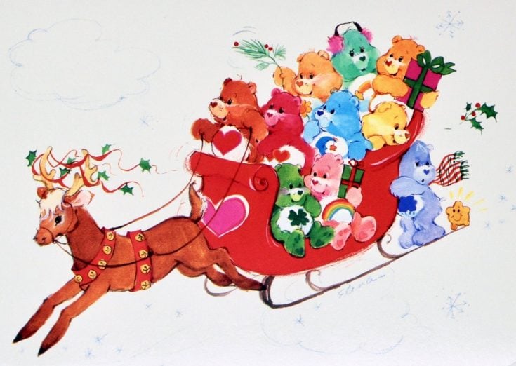 80s Christmas Card 