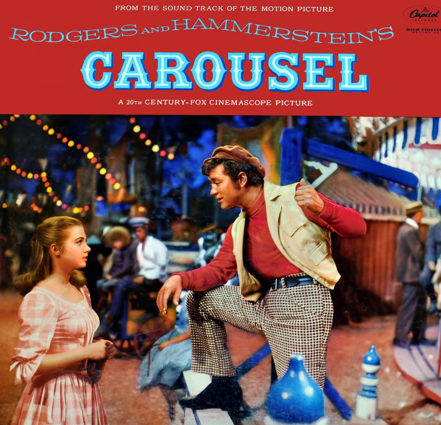 In the movie musical Carousel, Shirley Jones & Gordon MacRae were