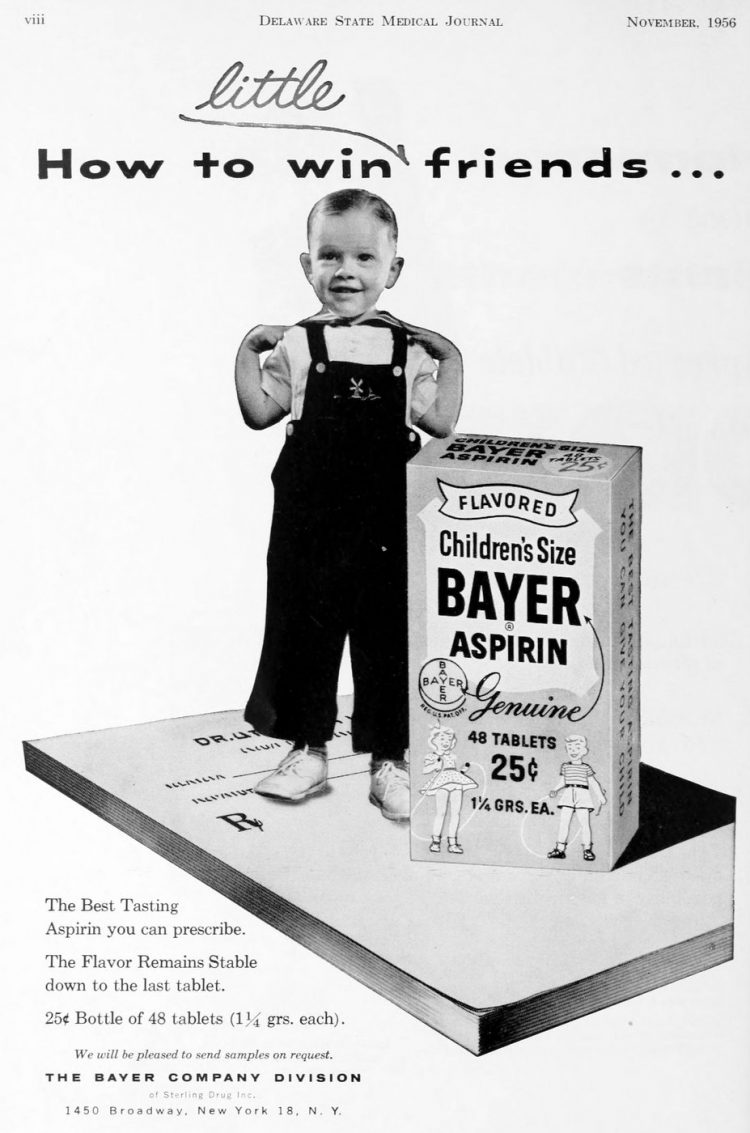 Remember baby aspirin, and how much kids loved those chewable orange