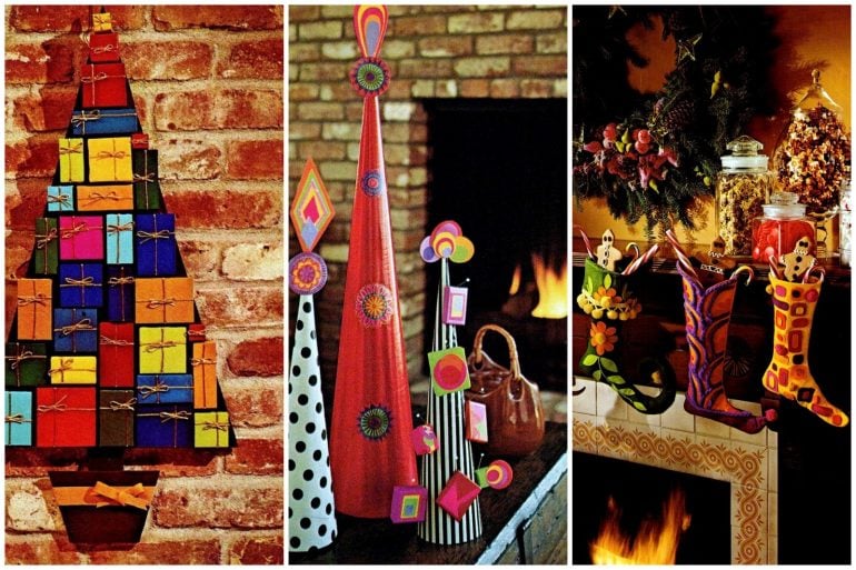 Vintage Christmas decorations with 60s and 70s style at ClickAmericana com