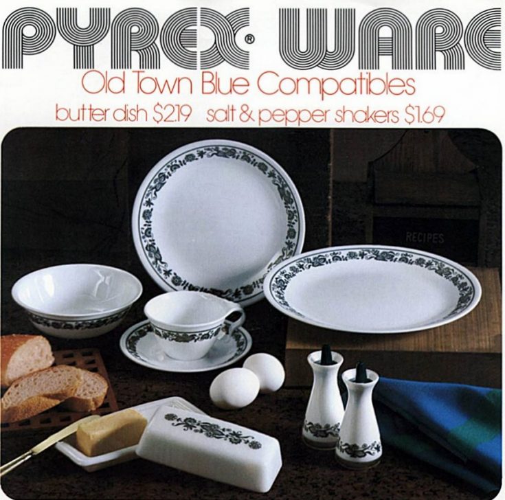 Vintage Corelle dishes from the 70s & 80s are plates full of memories