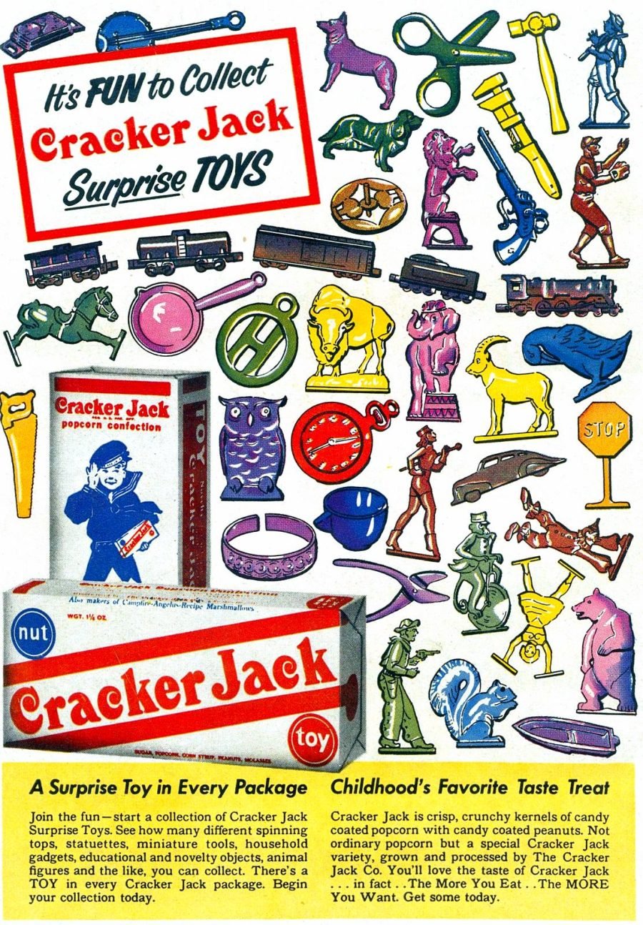 Cracker Jack The sweet history behind Cracker Jack prizes & the