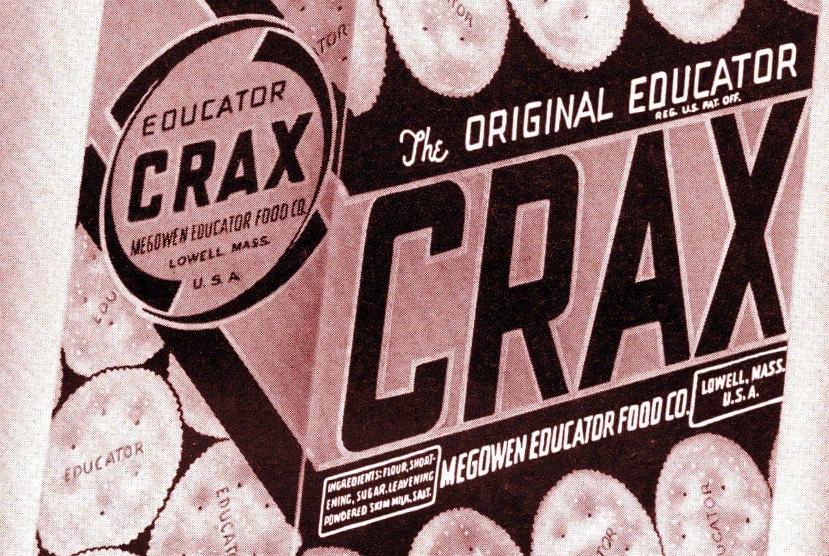 Crax The most imitated cracker in America (1940s & 1950s) Click