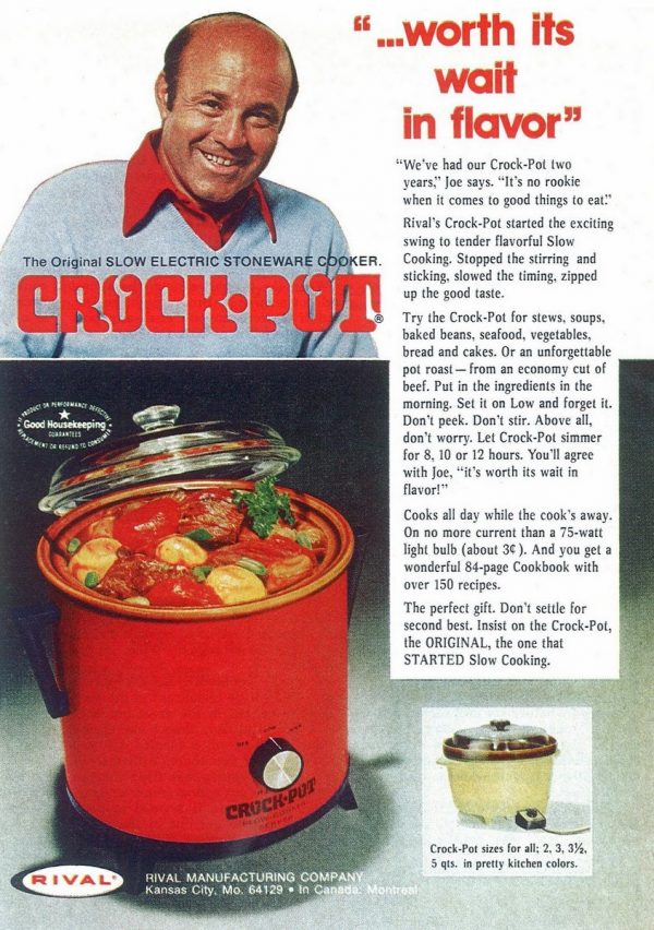 These magical vintage CrockPot Slow Cookers from the 70s & 80s changed