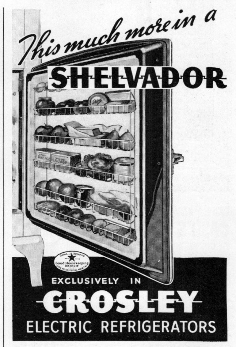 Retro refrigerators like these were the cuttingedge in the 1920s