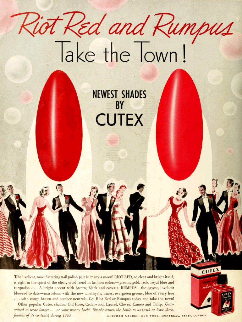 See top vintage nail polish colors & retro brands Click Americana
