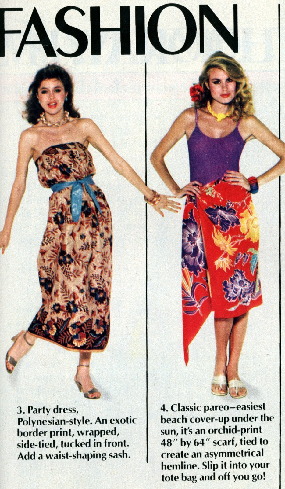Vintage DIY no-sew outfits - Retro fashion (1) via ClickAmericana com