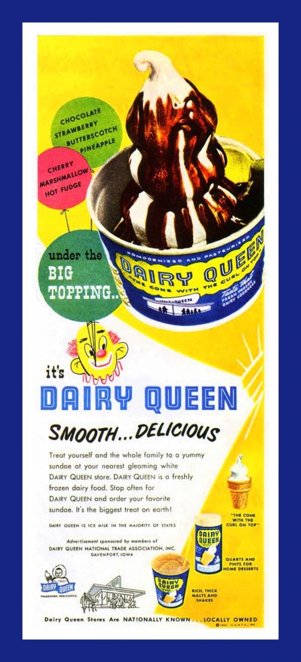 Delicious Dairy Queen history Soft serve ice cream, Dilly Bars