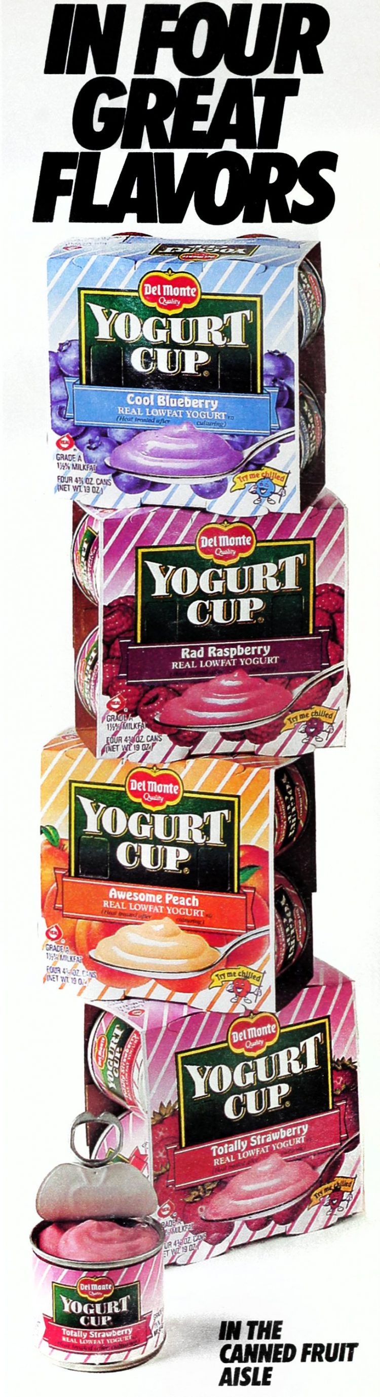 Del Monte Yogurt Cups were awesome snacks for '80s kids Click Americana