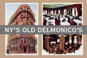 Vintage Delmonico's restaurant via ClickAmericana com