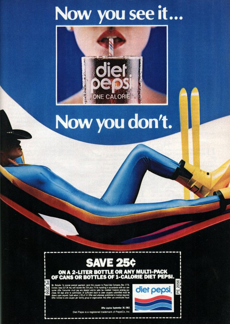 Pop culture Vintage diet sodas from the '80s, like Dr Pepper, Sprite