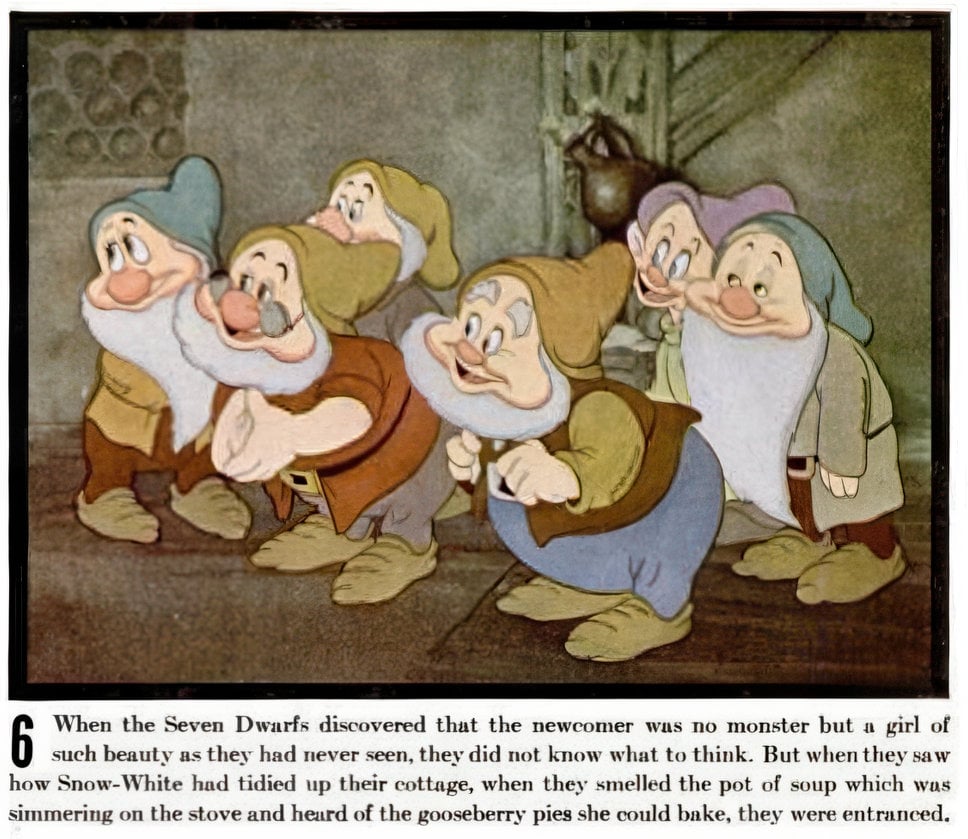 Vintage Disney Snow White movie (1937) 06 via ClickAmericana com