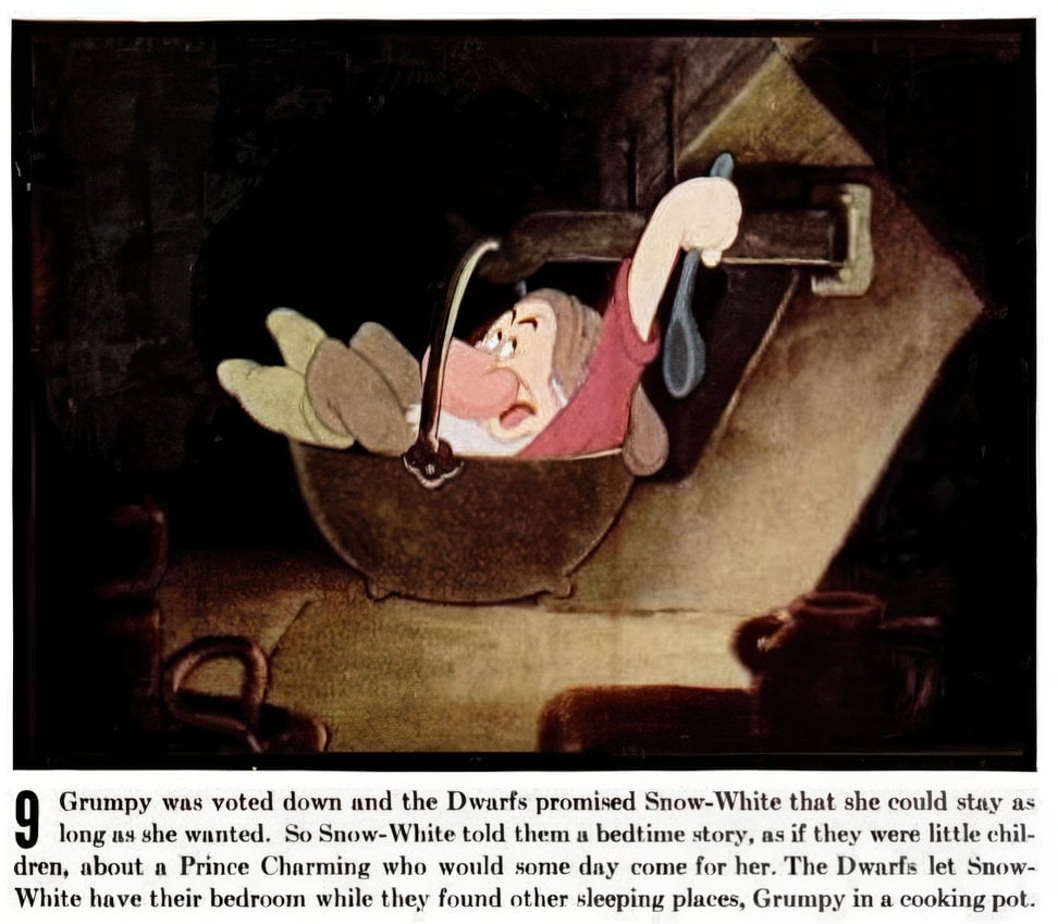 Vintage Disney Snow White movie (1937) 09 via ClickAmericana com