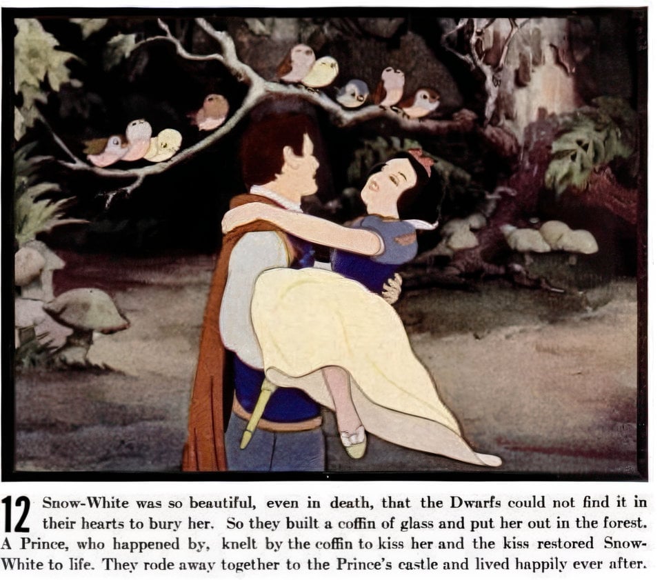 Vintage Disney Snow White movie (1937) 12 via ClickAmericana com