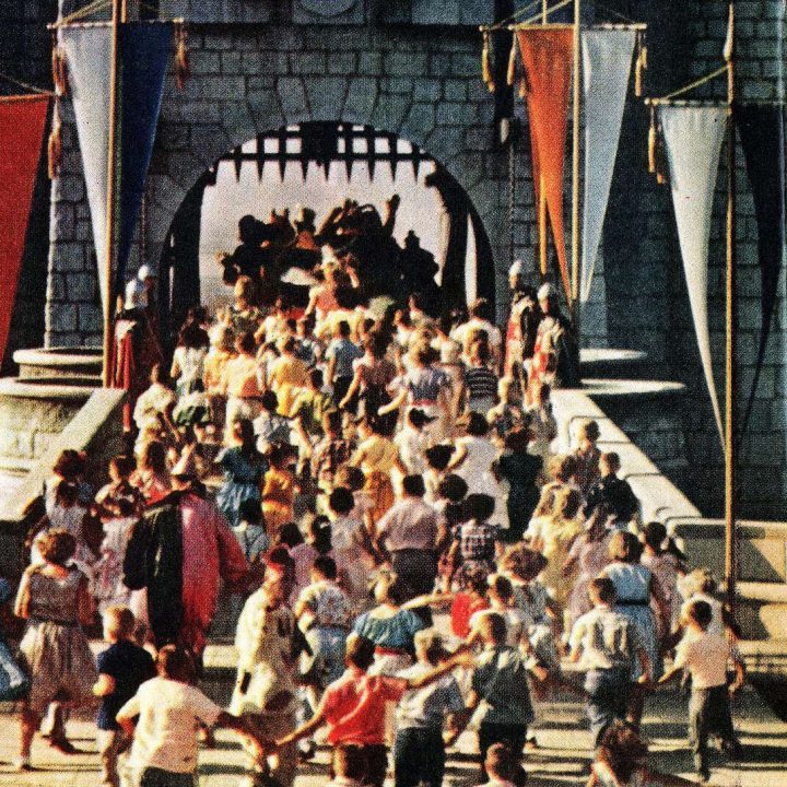 Vintage Disneyland, when Disney's magical new theme park in Southern California first opened in 1955