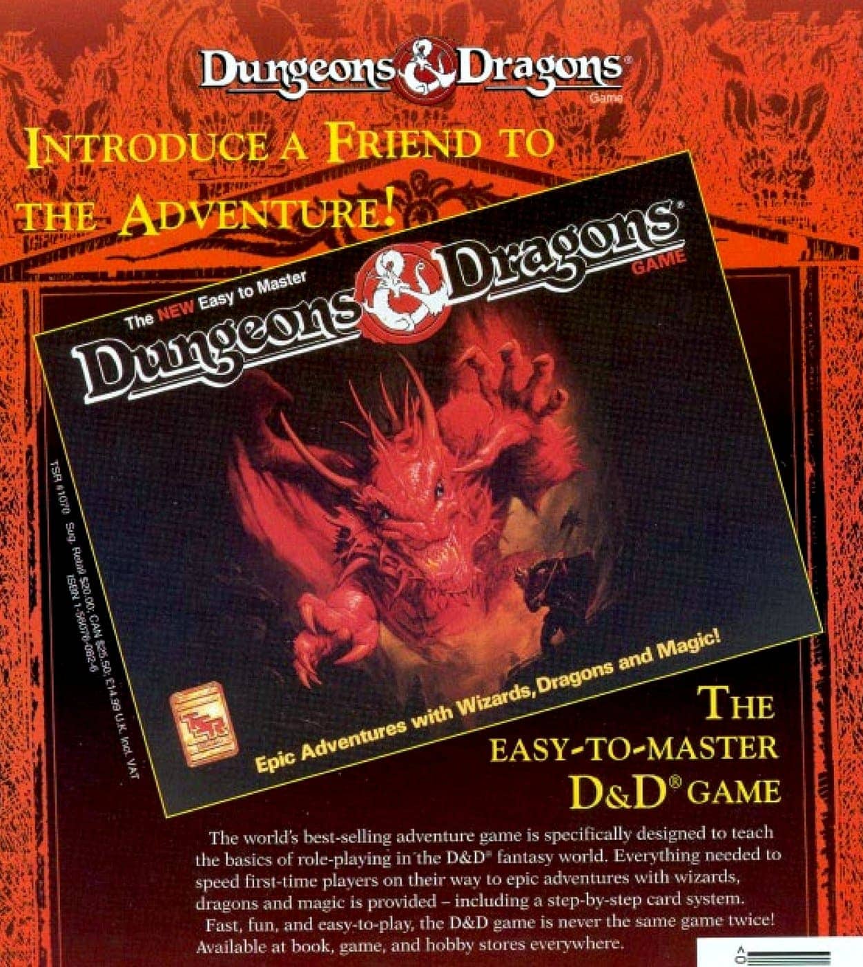 Vintage Dungeons & Dragons game play ads (1)