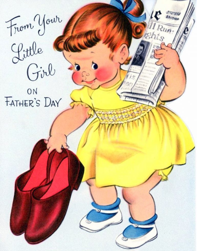 A dozen adorable vintage Father’s Day cards - Click Americana