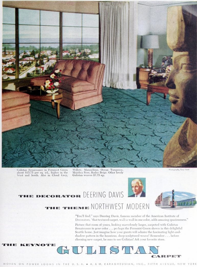 See 70 vintage sculptured & textured carpets that gave homes an old