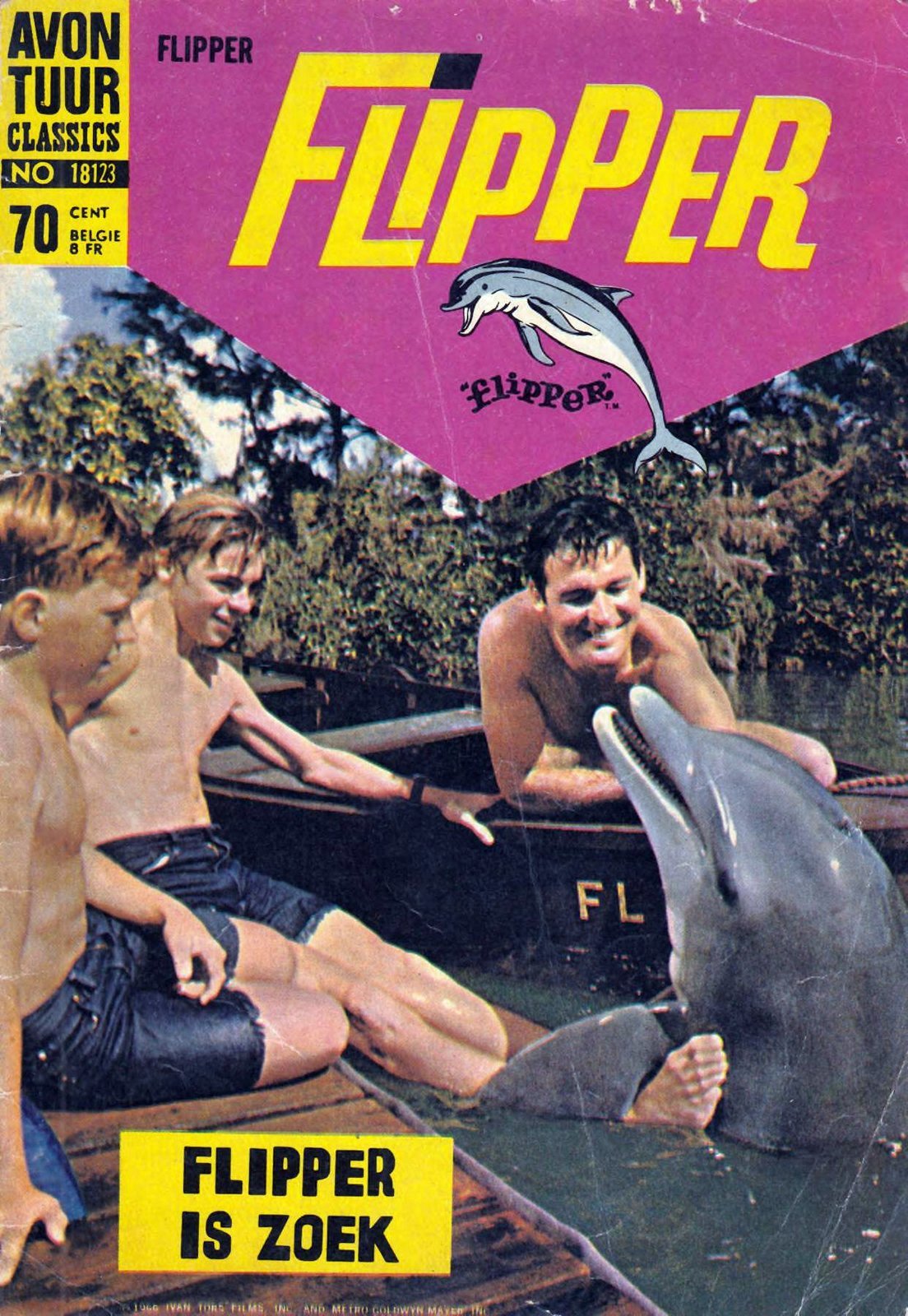 Vintage Flipper book cover via ClickAmericana com