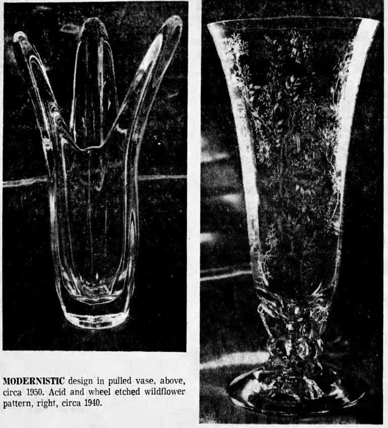 Vintage Fostoria glass 100+ old patterns, colors & styles of the classic American glassware